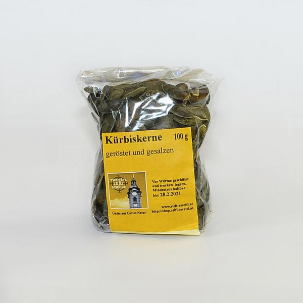 Kürbiskerne geröstet und gesalzen 100g